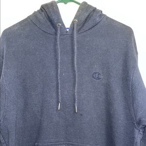 Navy blue champion hoodie